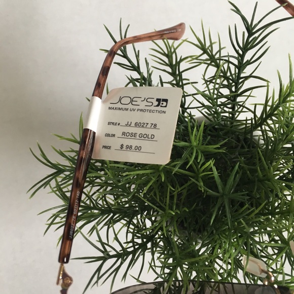 HP⭐️ NEW Joe’s Jeans Aviator rose gold sunglasses - Picture 2 of 8